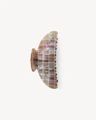 Machete Midi Heirloom Claw Brown Shell Checker In Multi