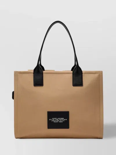 Marc Jacobs Buckle Detail Tote Bag With Dual Pockets In Brown