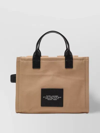 Marc Jacobs Medium Cargo Tote Bag Beige In Canvas In Nude