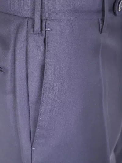 Incotex Slim Fit Chino Trousers In Blue