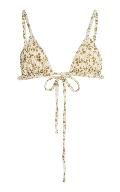 Elce Acacia Bikini Top In Pink