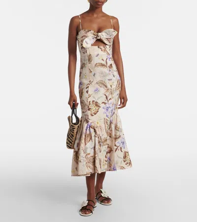 Zimmermann Orchid Slide In Macadamia In Brown