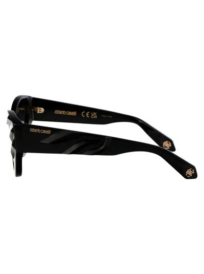 Roberto Cavalli Src009v Sunglasses In Black