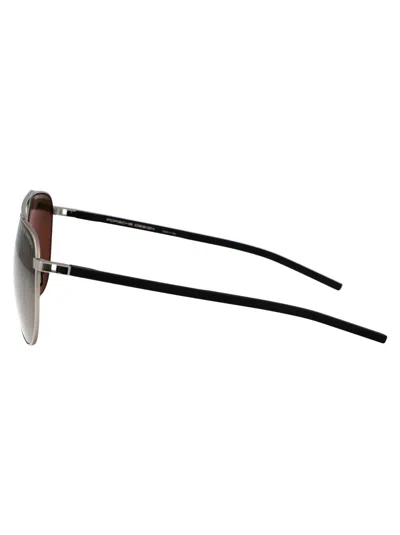 Porsche Design P8968 Sunglasses In Gold
