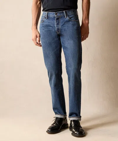 Todd Snyder Dad Wash Slim Fit Jean In Blue