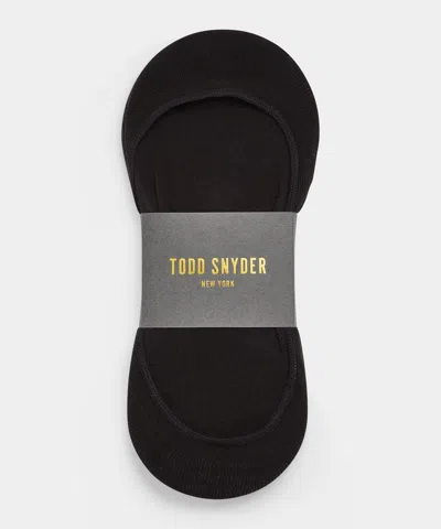 Todd Snyder No-show Sock, 3-pack In Black