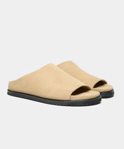 Todd Snyder Nomad Suede Slide In Nude