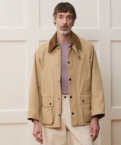 Barbour Os Peached Bedale Jacket In Neutral