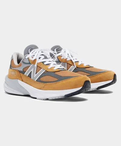 New Balance Made In Usa 990v6 Sneaker In Brown