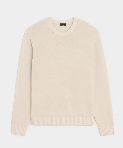 Todd Snyder Linen Crewneck Sweater In Neutral