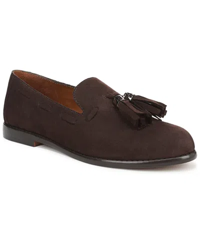Franco Sarto Women's Hartlie Round Toe Low Profile Tassel Loafers In Brown