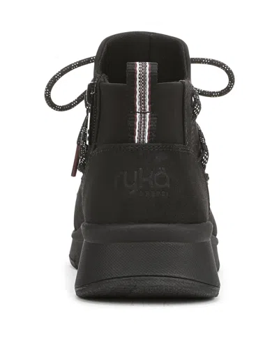 Ryka Rykä Charisma Water Repellent Ankle Bootie In Black
