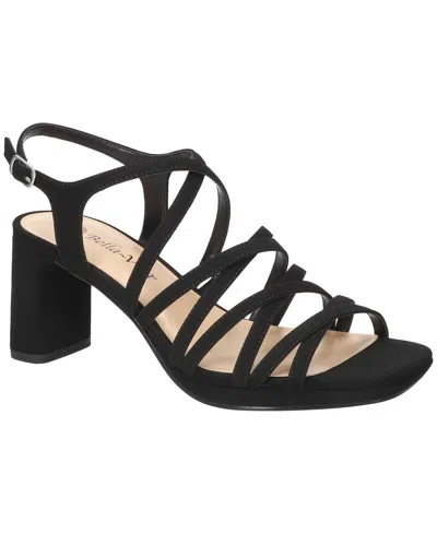 Bella Vita Women's Damsel Square Toe Heeled Sandals In Black