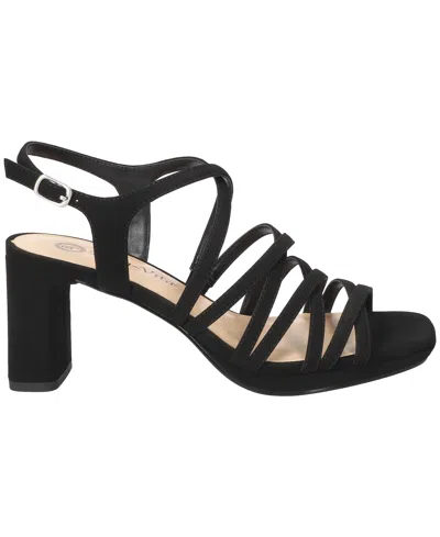 Bella Vita Women's Damsel Square Toe Heeled Sandals In Black