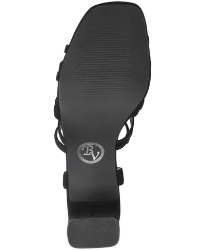 Bella Vita Women's Damsel Square Toe Heeled Sandals In Black