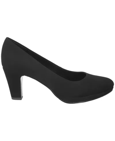 Easy Street Women's Equinox Platform Slip-on Pumps In Black