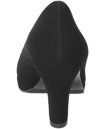 Easy Street Women's Equinox Platform Slip-on Pumps In Black