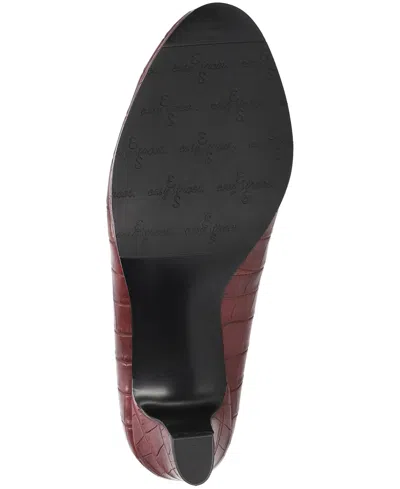 Easy Street Women's Equinox Platform Slip-on Pumps In Red