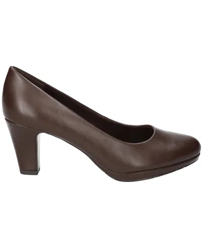 Easy Street Women's Equinox Platform Slip-on Pumps In Brown