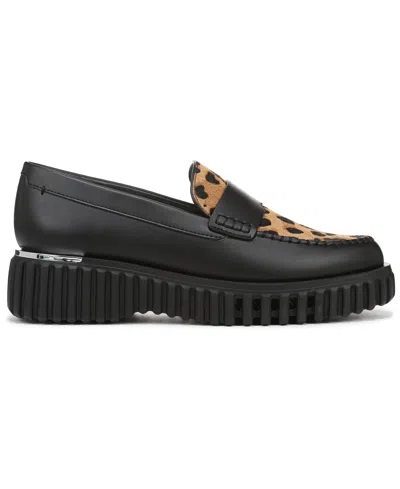 Franco Sarto Women's Flexa Roma Round Toe Lug Sole Loafers