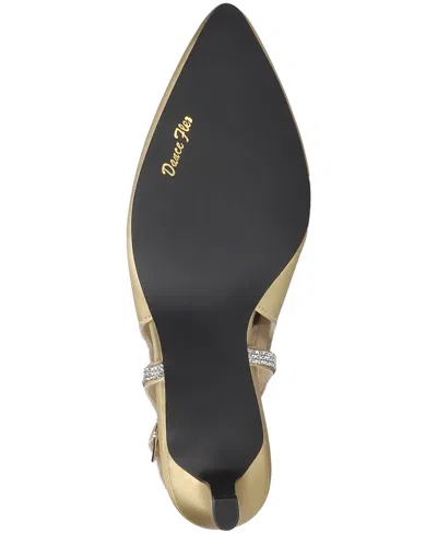 Easy Street Glisten Womens Pointed Closed Toe Stiletto Heel Pumps In Yellow