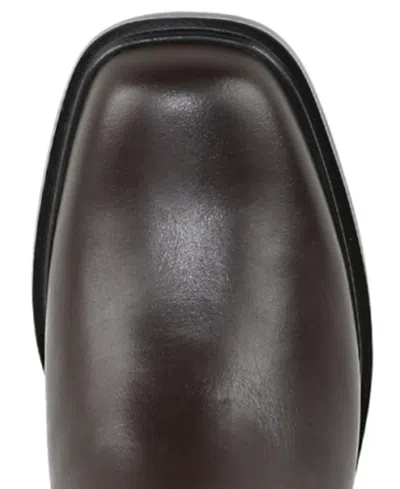 Franco Sarto Women's Gisella Round Toe Zip Tall Boots In Brown