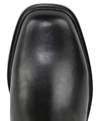 Franco Sarto Women's Gisella Wide Calf Round Toe Zip Tall Boots In Black