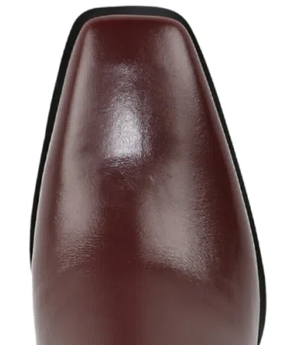 Franco Sarto L-jonie Leather Bootie In Burgundy
