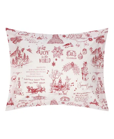 Levtex Home Yuletide Reversible 2-pc. Duvet Cover Set, Twin In Red