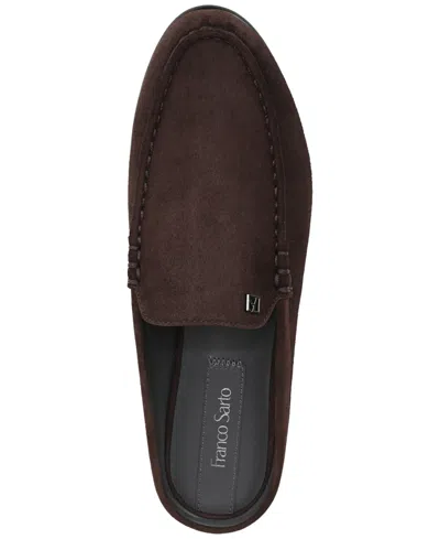 Franco Sarto Women's Mavis Round Toe Flat Mules In Brown