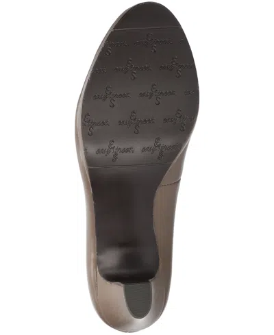 Easy Street Women's Equinox Platform Slip-on Pumps In Brown