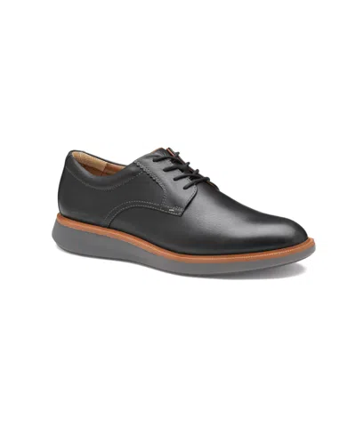 Johnston & Murphy Men's Parker Plain Toe Shoe In Black