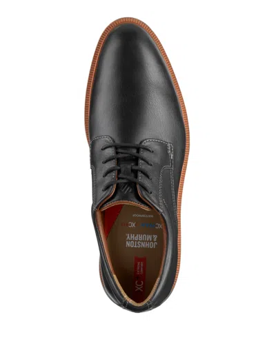 Johnston & Murphy Men's Parker Plain Toe Shoe In Black