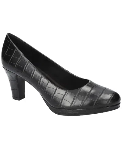 Easy Street Women's Equinox Platform Slip-on Pumps In Black