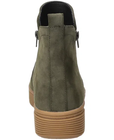 Bella Vita Women's Oaklee Ankle Boots In Green