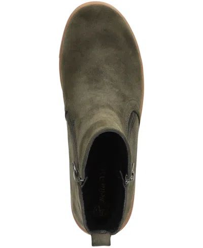 Bella Vita Women's Oaklee Ankle Boots In Green