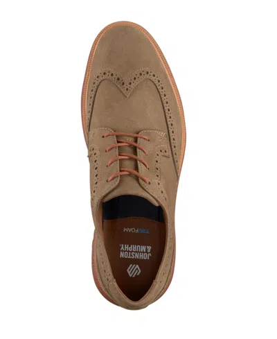 Johnston & Murphy Men's Larkin Wingtip Shoe In Brown
