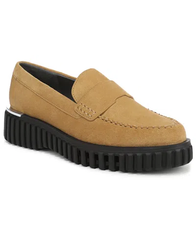 Franco Sarto Women's Flexa Roma Round Toe Lug Sole Loafers