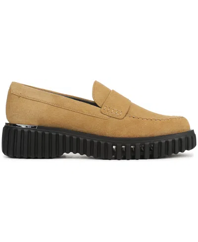 Franco Sarto Women's Flexa Roma Round Toe Lug Sole Loafers