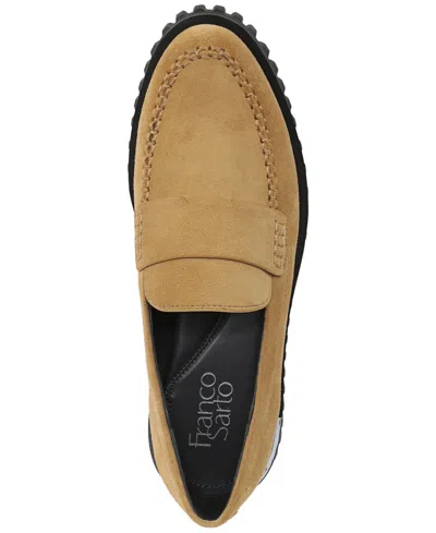 Franco Sarto Women's Flexa Roma Round Toe Lug Sole Loafers