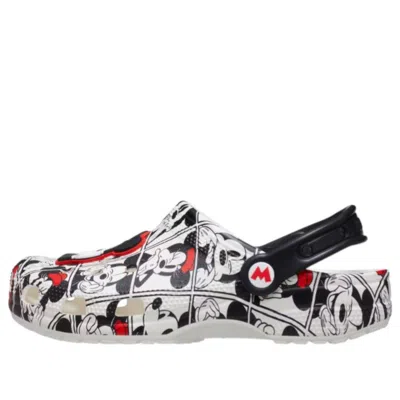 Crocs Mickey And Minnie Classic Clog In Multi