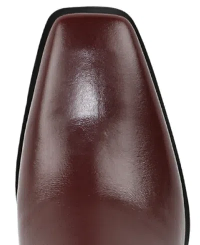 Franco Sarto L-jonie Leather Bootie In Burgundy