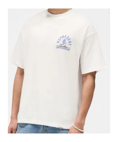 Represent Competition Department T-shirt In White