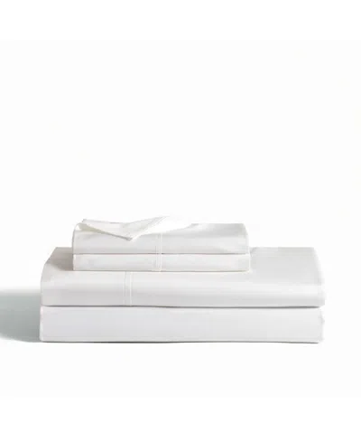 J Queen New York Premier 300-thread Count Sateen 4-pc. Sheet Set, California King In White