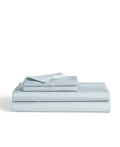 J Queen New York Premier 300-thread Count Sateen 4-pc. Sheet Set, Queen In Blue