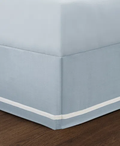 J Queen New York Garden Bloom Embroidered 4-pc. Comforter Set, King In Blue