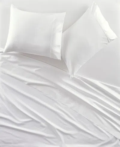 J Queen New York Premier 300-thread Count Sateen 4-pc. Sheet Set, California King In White