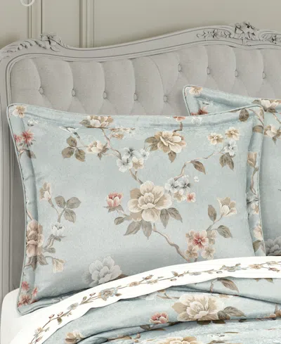 J Queen New York Prestige Floral 4-pc. Comforter Set, King In Blue
