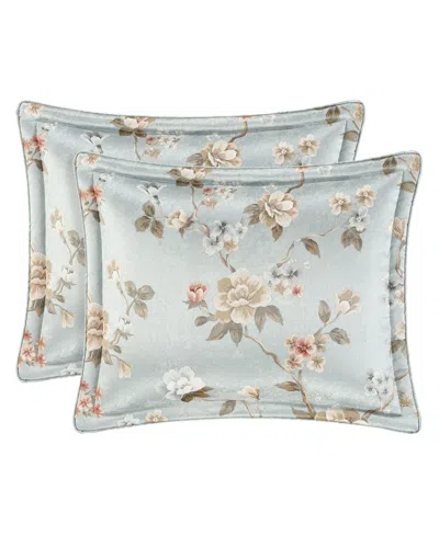 J Queen New York Prestige Floral 4-pc. Comforter Set, King In Blue