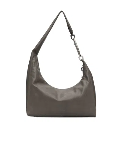 Rick Owens Small Concordians Gemini Shoulder Bag In Brown
